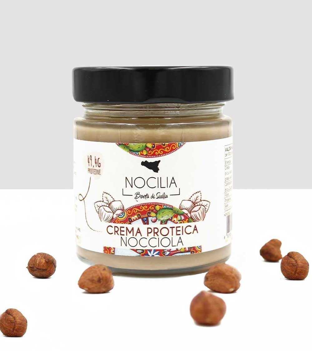 Eiwitcrème Hazelnoot 200g