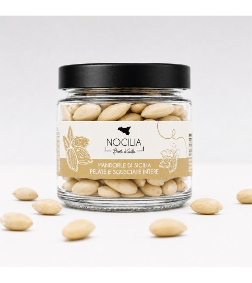 Amêndoas Sicilianas Peladas | Frasco de 100 g