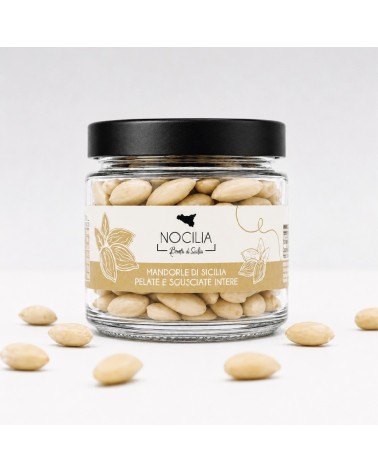 Amêndoas Sicilianas Peladas | Frasco de 100 g